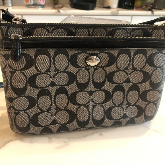 Signature Coach Cross Body Bag with Wallet Insert - Picture 2 of 8